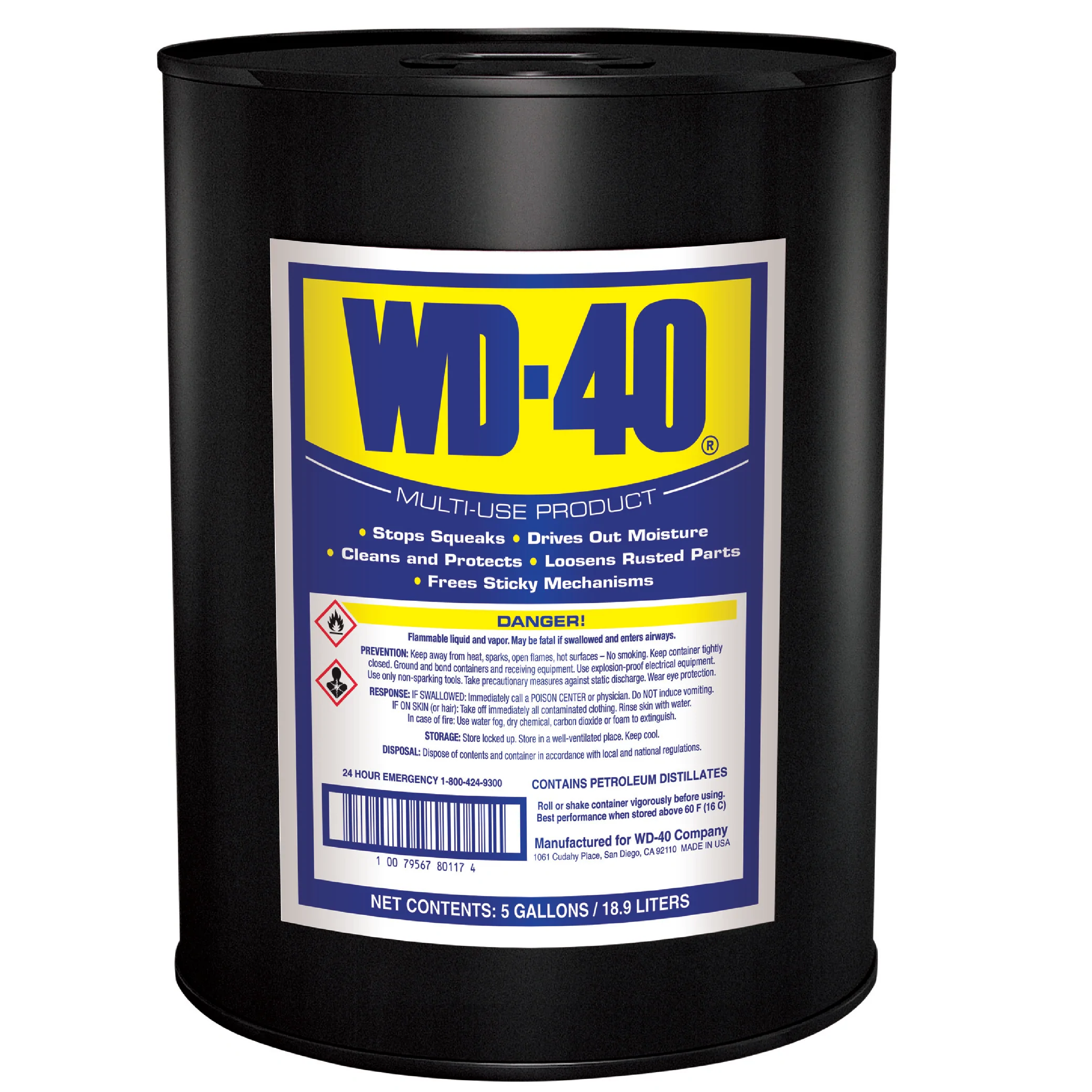 WD40 MULTI USE PRODUCT Lubricant 5 GALLONS